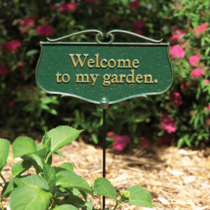 Whitehall Products Garden Poem Sign