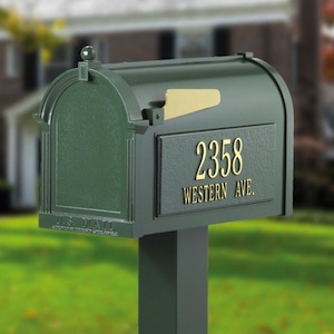 Whitehall Products Premium Mailbox Package